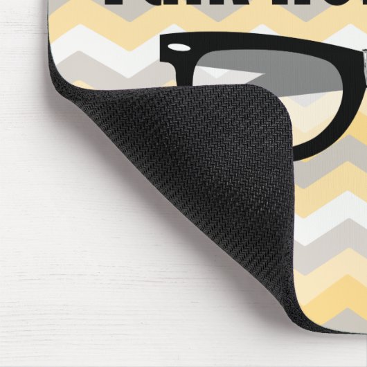 Praat Nerdy tegen me Muismat (Hoek)