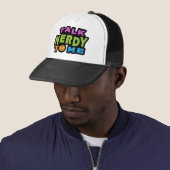 Praat Nerdy tegen me Trucker Pet (In situ)