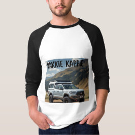 PRAAT NET AFRIKAANS BAKKIE KAPPIE T-SHIRT