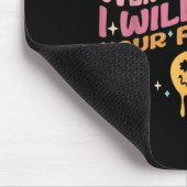 Praat niet met me als ik overprikkeld ben muismat (Hoek)