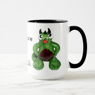 Praat niet met me over koffie mok