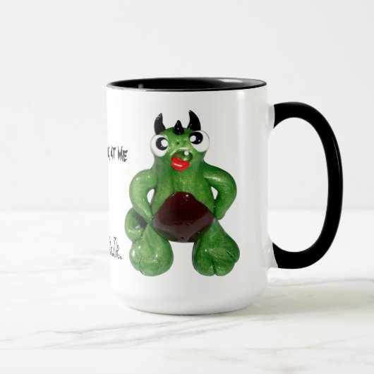Praat niet met me over koffie mok (Rechts)
