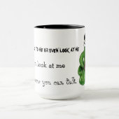 Praat niet met me over koffie mok (Midden)