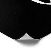 Praat niet met me over Poster 24x24 (Hoek)