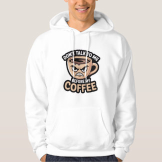 "Praat niet met me voor mijn koffie", T-shirt