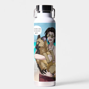 Praat niet met mij of mijn zoon waterfles