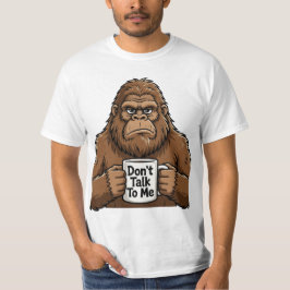Praat niet met mij t-shirt