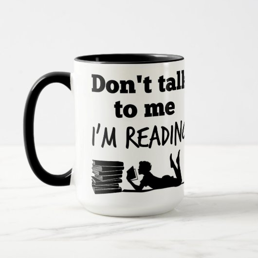 Praat niet tegen me dat ik Mok leest (Links)