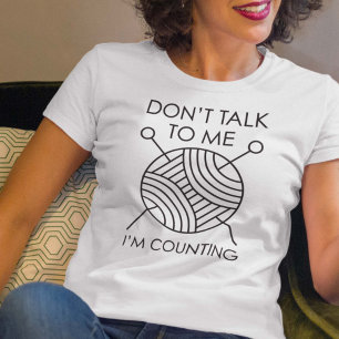 Praat niet tegen me t-shirt