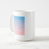 Praat niet tegen me tot ik mijn koffie grappige mo koffiemok (Voorkant links)