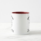 Praat niet tegen mij! Ik brei Mok (Midden)