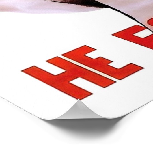 "Praat niet" WW2  Sovjet Propaganda Poster (Hoek)