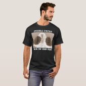 PRAAT OP DE VIS T-SHIRT (Voorkant volledig)
