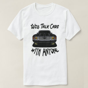 Praat over auto's met iedereen Gepensioneerde mont T-shirt
