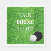 Praat over Birdie voor mij Golf Lover Celebration  Servet (Voorkant)