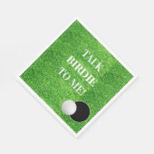 Praat over Birdie voor mij Golf Lover Celebration  Servet (Hoek)