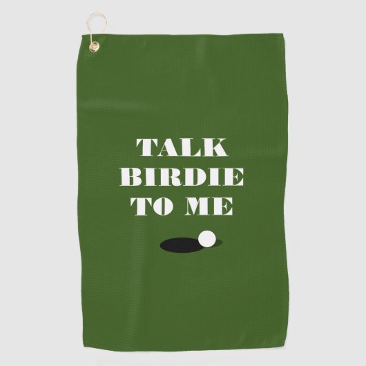 Praat over de geboorte van mijn grappige golfhandd golfhanddoek (Voorkant)