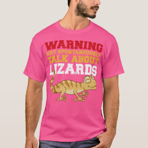 Praat over hagedissen Grappig Leopard Gecko Lover T-shirt