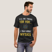 Praat over natuurkunde t-shirt (Voorkant volledig)