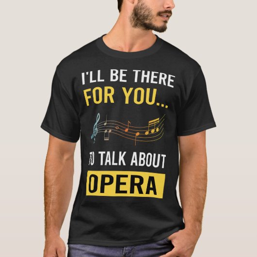 Praat over Opera T-shirt (Voorkant)