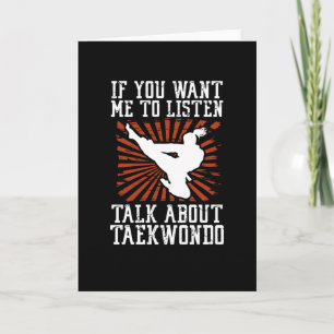 Praat over taekwondo kaart