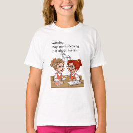 Praat paard praat t-shirt