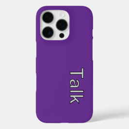 PRAAT PAARSE LOGO iPhone 16 PRO HOESJE