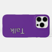 PRAAT PAARSE LOGO Case-Mate iPhone CASE (Achterkant (horizontaal))