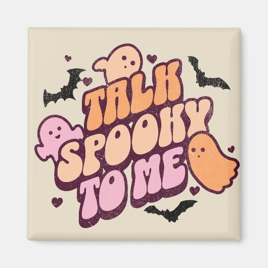 Praat tegen me spooky magneet (Voorkant)