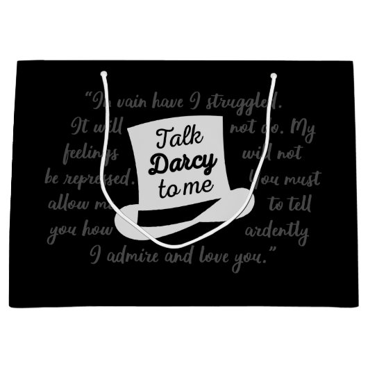 Praat tegen mij Darcy II Groot Cadeauzakje (Voorkant)