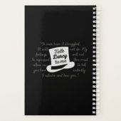 Praat tegen mij Darcy II Planner (Achterkant)