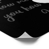 Praat tegen mij Darcy II Poster (Hoek)