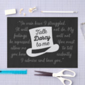 Praat tegen mij Darcy II Tissuepapier (Craft)