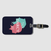 Praat tegen mij over Darcy IV Bagagelabel (Voorkant (horizontaal))