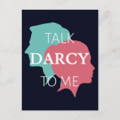 Praat tegen mij over Darcy IV Briefkaart (Voorkant)