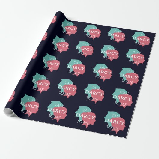 Praat tegen mij over Darcy IV Cadeaupapier (Uitgerold)