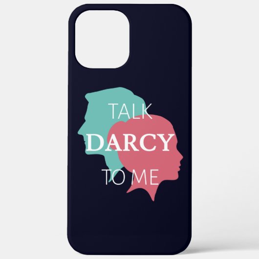 Praat tegen mij over Darcy IV Case-Mate iPhone Case (Achterkant)
