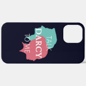 Praat tegen mij over Darcy IV Case-Mate iPhone Case (Achterkant (horizontaal))