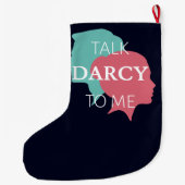 Praat tegen mij over Darcy IV Grote Kerstsok (Achterkant)