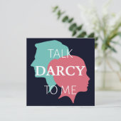 Praat tegen mij over Darcy IV Kaart (Staand voorkant)