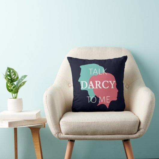 Praat tegen mij over Darcy IV Kussen (Stoel)