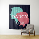 Praat tegen mij over Darcy IV Wandkleed (In situ)