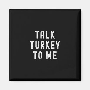 Praat Turk Met Mij Thanksgiving Familie Matching G Magneet