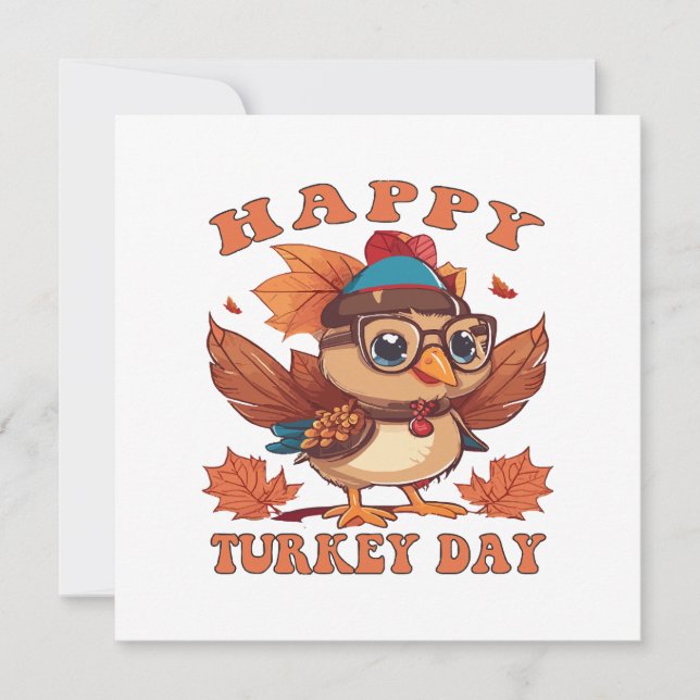 praat turkey met me Thanksgiving (Voorkant)