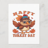 Praat Turkije tegen mij Thanksgiving Informatiekaartje (Achterkant)