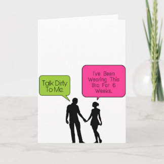 Praat vies tegen me... feestdagen kaart