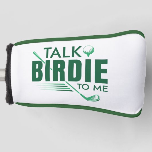 Praat Vogeltje Met Me Golfheadcover (Voorkant)