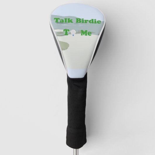 Praat Vogeltje met Me Golfheadcover (Voorkant)