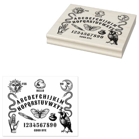 Praatbord Spirit Communicatie Rubberstempel (Gestempeld)