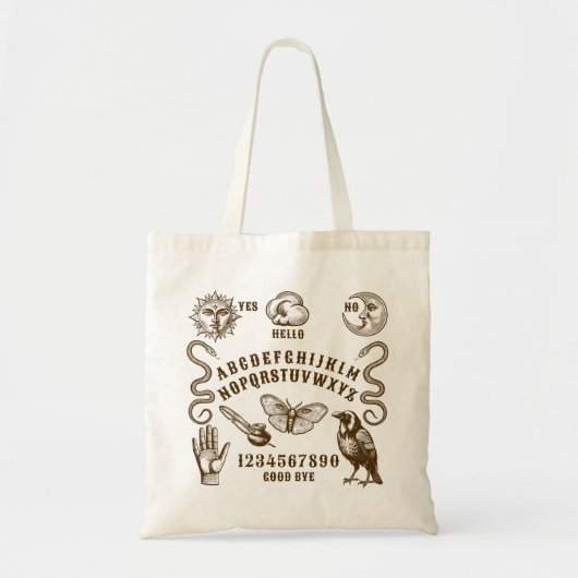 Praatbord Spirit Communicatie Tote Bag (Voorkant)